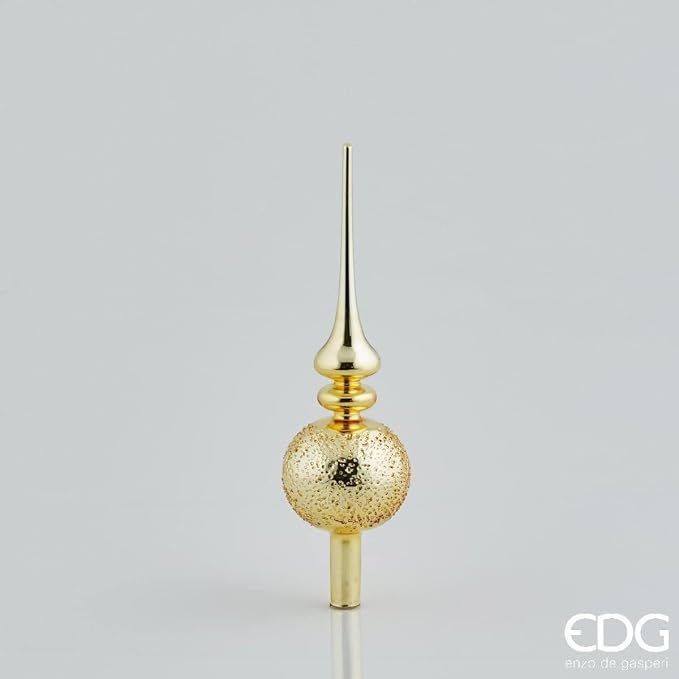 Puntale Oro in Vetro h. 31 cm - Enzo de Gasperi