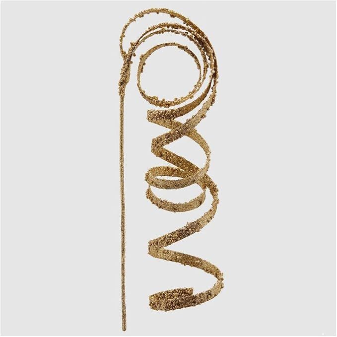 Ramo decorativo Liana Glitter Oro H 120 cm - Enzo de Gasperi
