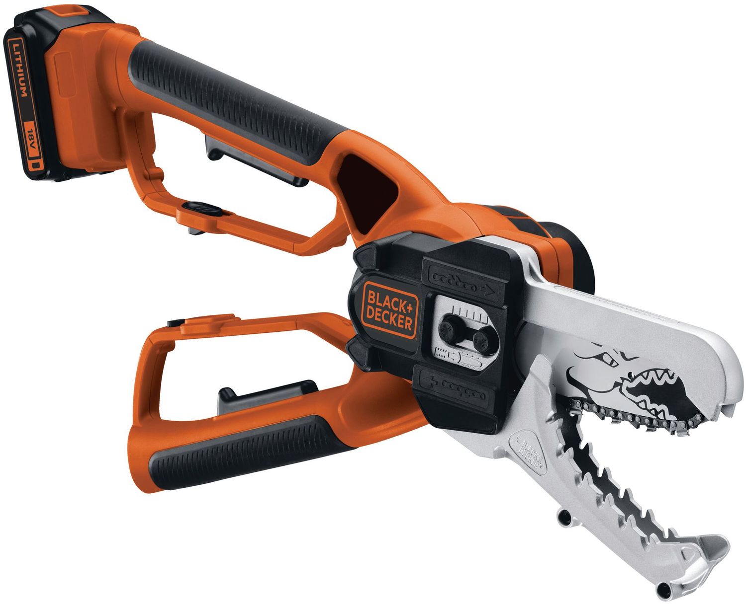 BLACK & DECKER GKC1000L 18v Powered lopper 1 x 2.0Ah Li-ion battery and charger BLACK & DECKER GKC1000L 18v Powered lopper 1 x 2.0Ah Li-ion battery and charger
