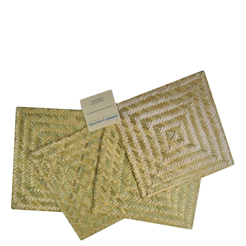 Juego 2 portacalientes paja tetera