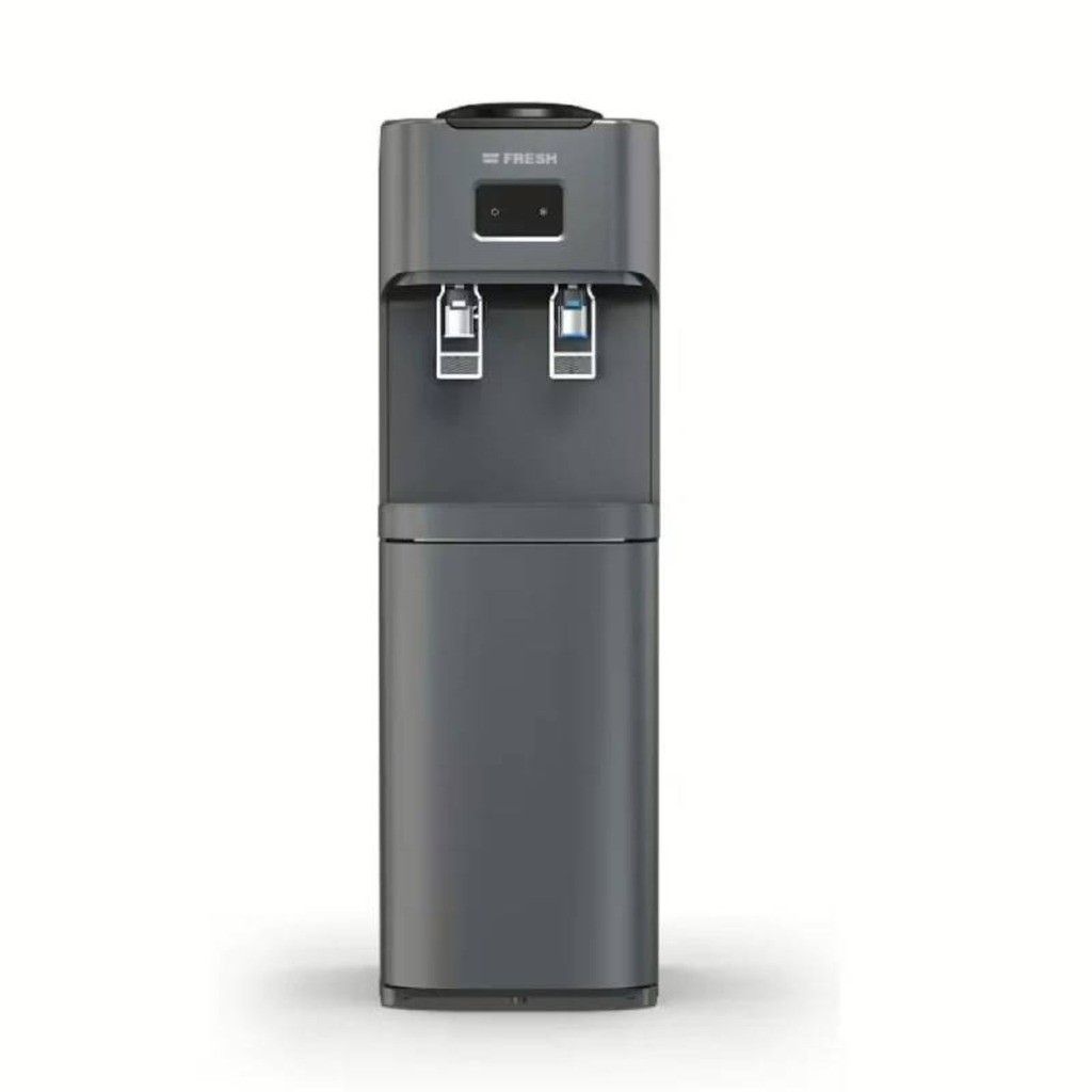 مبرد مياه فريش ،2 حنفية ( بارد +فاتر )، تحميل علوي،رمادي،