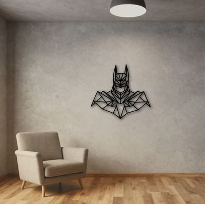 Cuadro decorativo Batman en metal 100x90cm