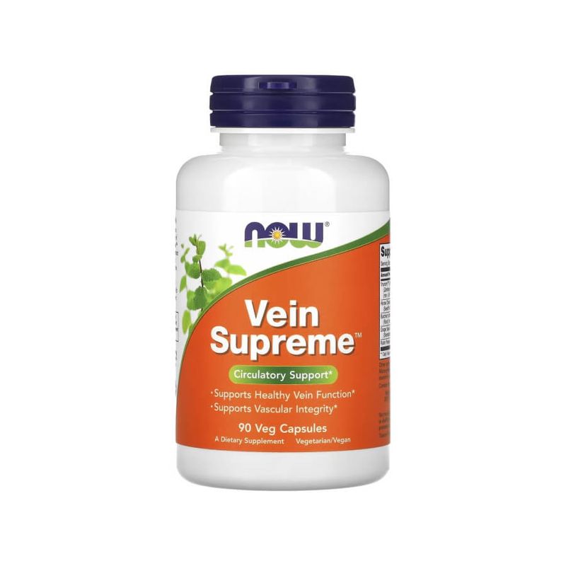 NOW Foods Vein Supreme - поддержка здоровья вен и сосудов