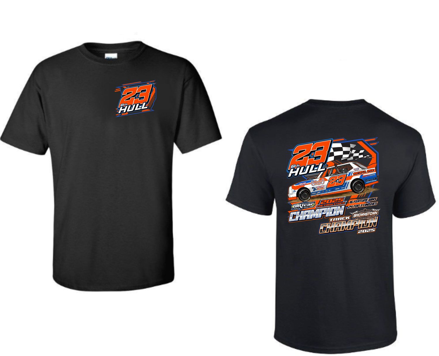 Blake Hull Racing Championship Shirts
