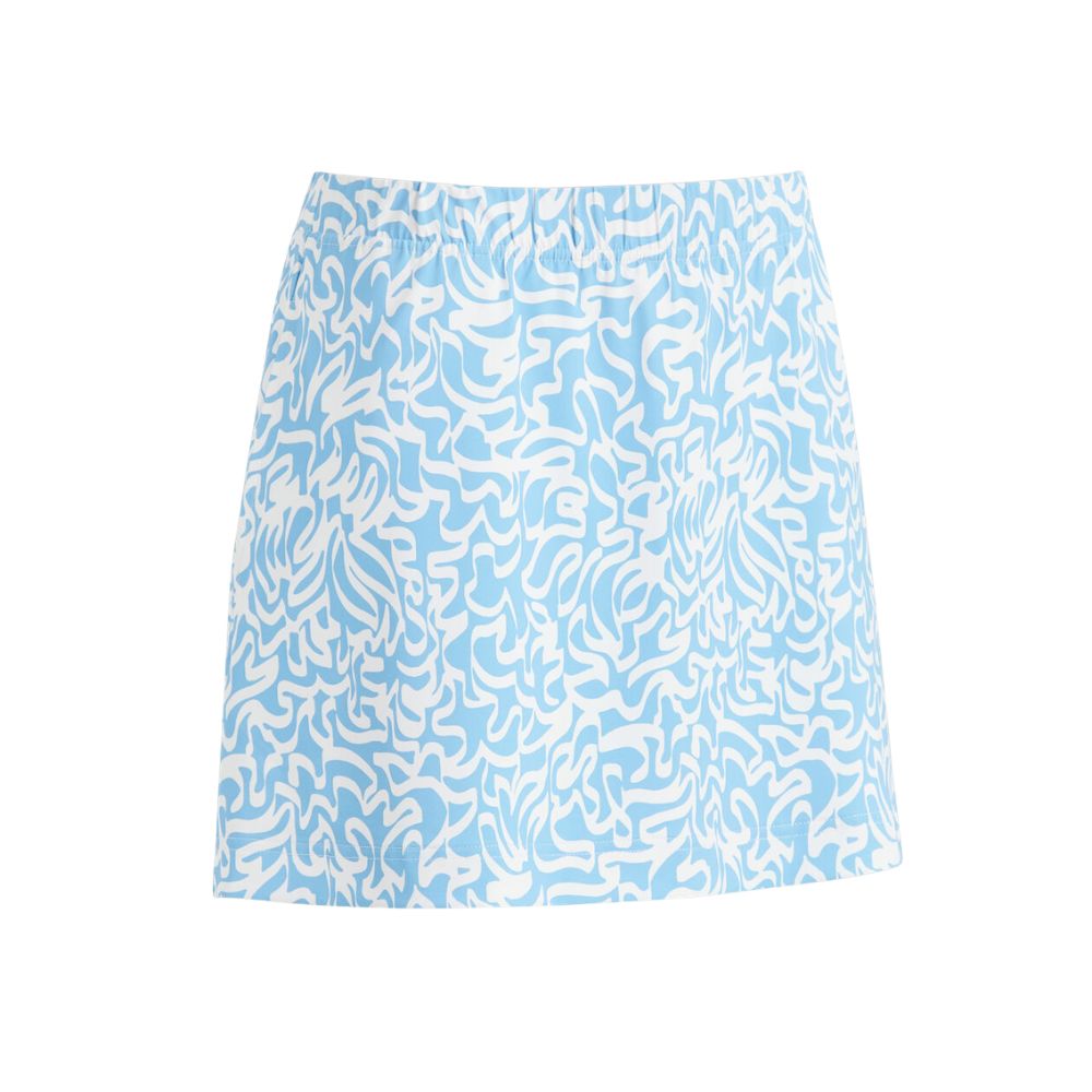 G/FORE Women's Scribble Performance Twill A-line Skort
