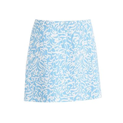 G/FORE Women's Scribble Performance Twill A-line Skort
