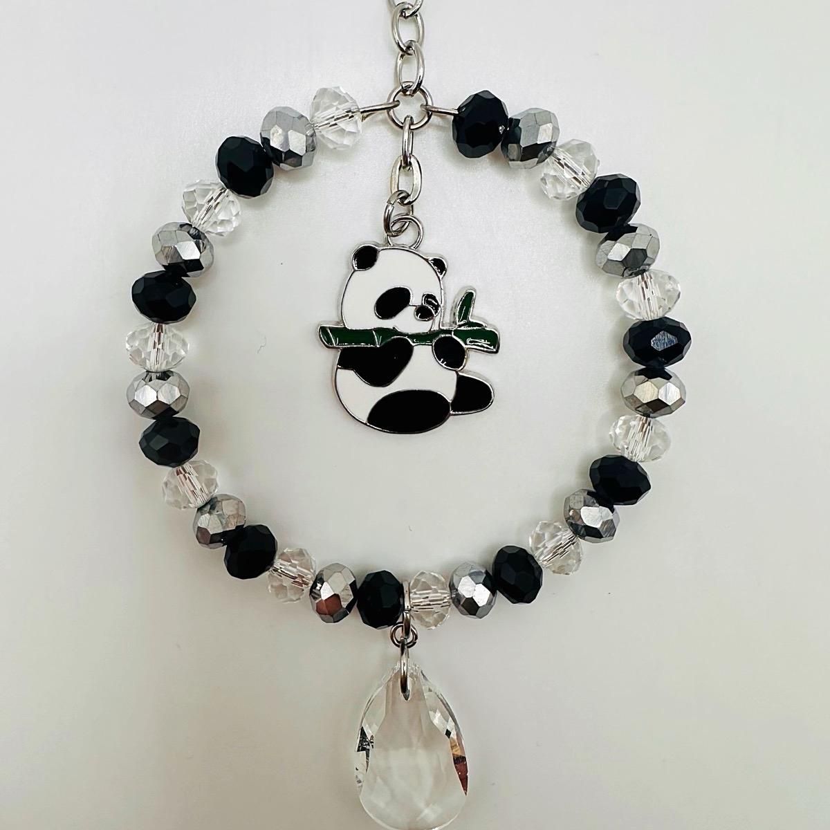 Panda Sun Catcher Available In Two Sizes, Size: Standard