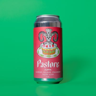 Pastore Zuppa Raspberry Rhubarb Strawberry Pastry Sour