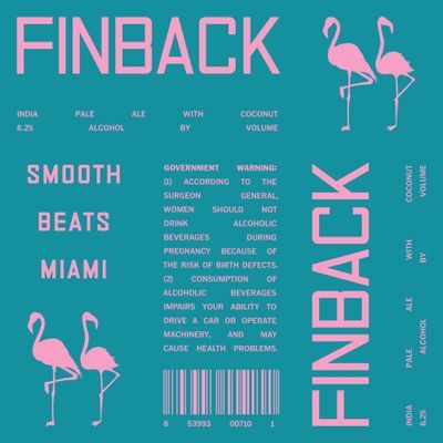 Finback x J. Wakefield Smooth Beats Miami IPA