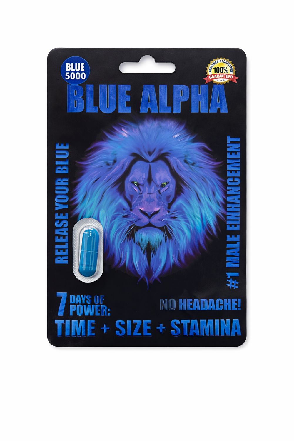 Blue Alpha 5000 – High Performance Male Power Formula