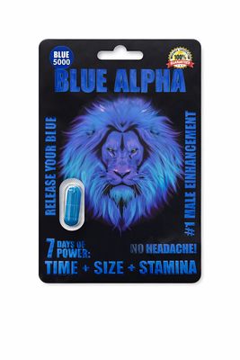 Blue Alpha 5000 – High Performance Male Power Formula