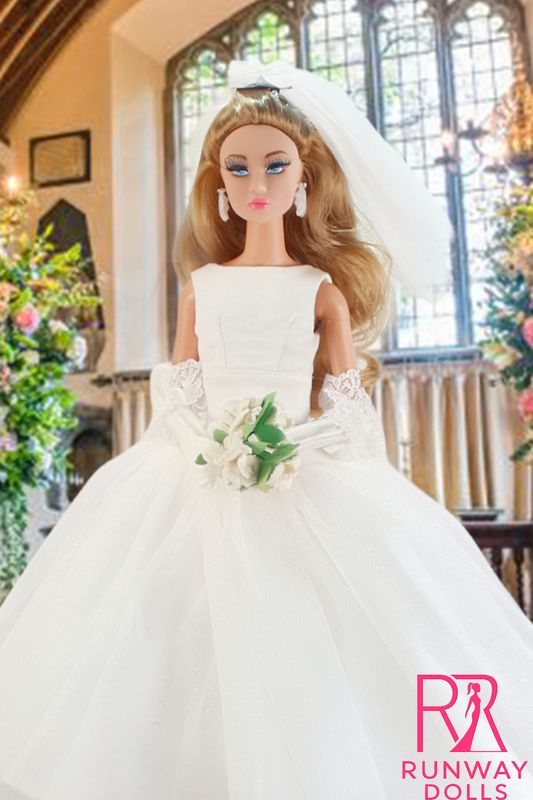 2026 Runway Dolls: "Wedding Belle" Penelope Dressed Doll-Blonde