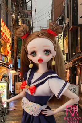 2026 Runway Dolls: "Edokko Tokyokko" Luna 13" Dressed Fashion Doll from the "Kawaī" Collection