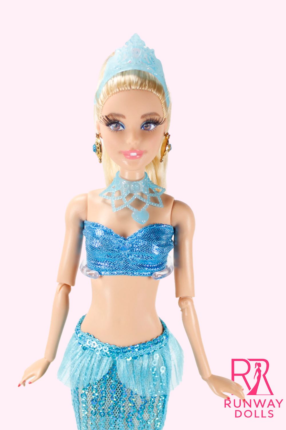 2026 Runway Dolls X Barbie "Mystical Mermaid" OOAK Fashion Doll