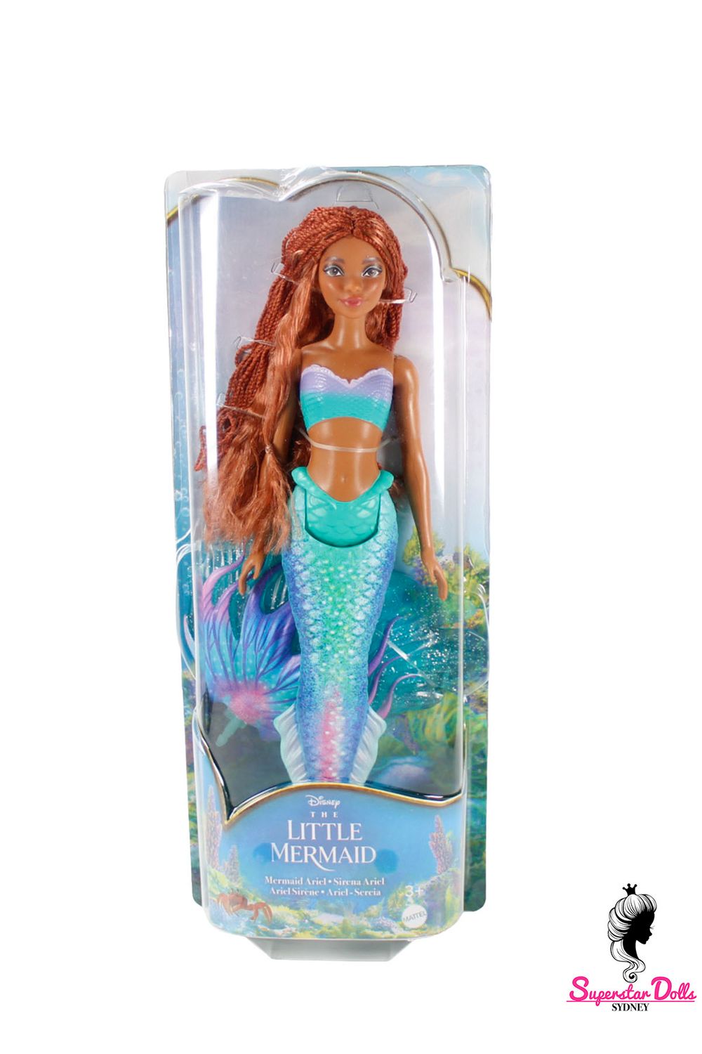 2023 Disney: "The Little Mermaid" Halle Bailey Doll by Mattel