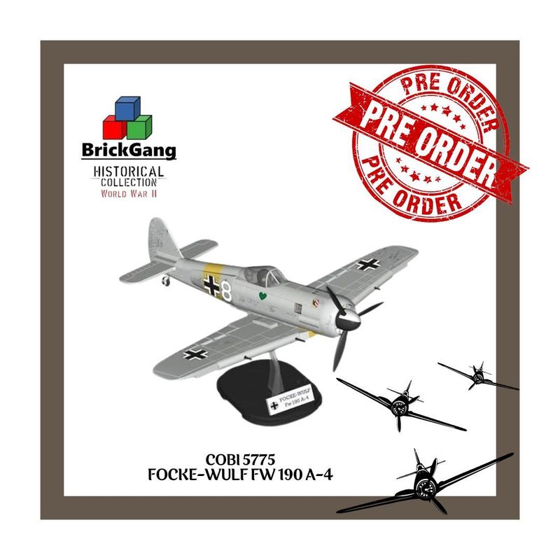 Cobi 5775 - FOCKE WULF FW 190 A-4 Cobi 5775 - FOCKE WULF FW 190 A-4