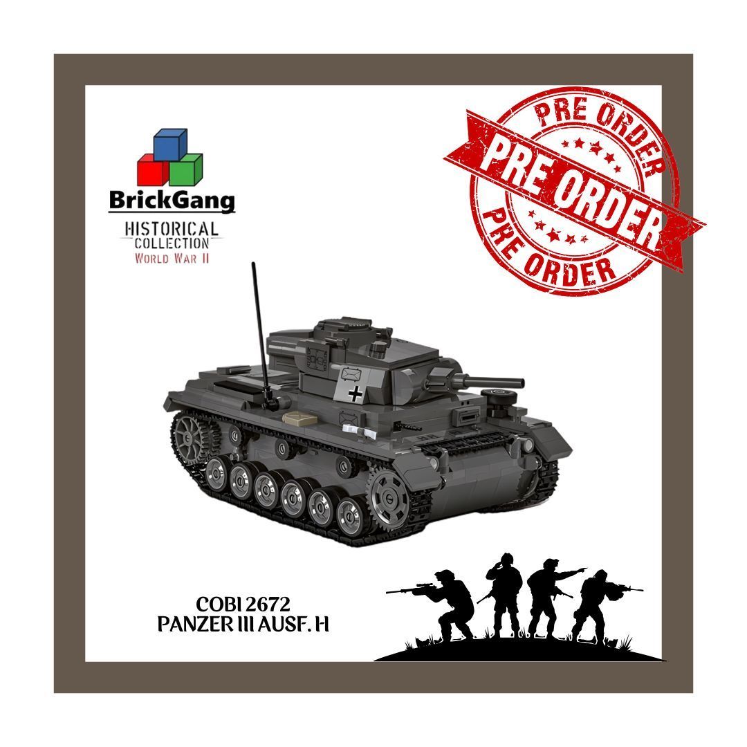 Cobi 2672 - PANZER III AUSF. H