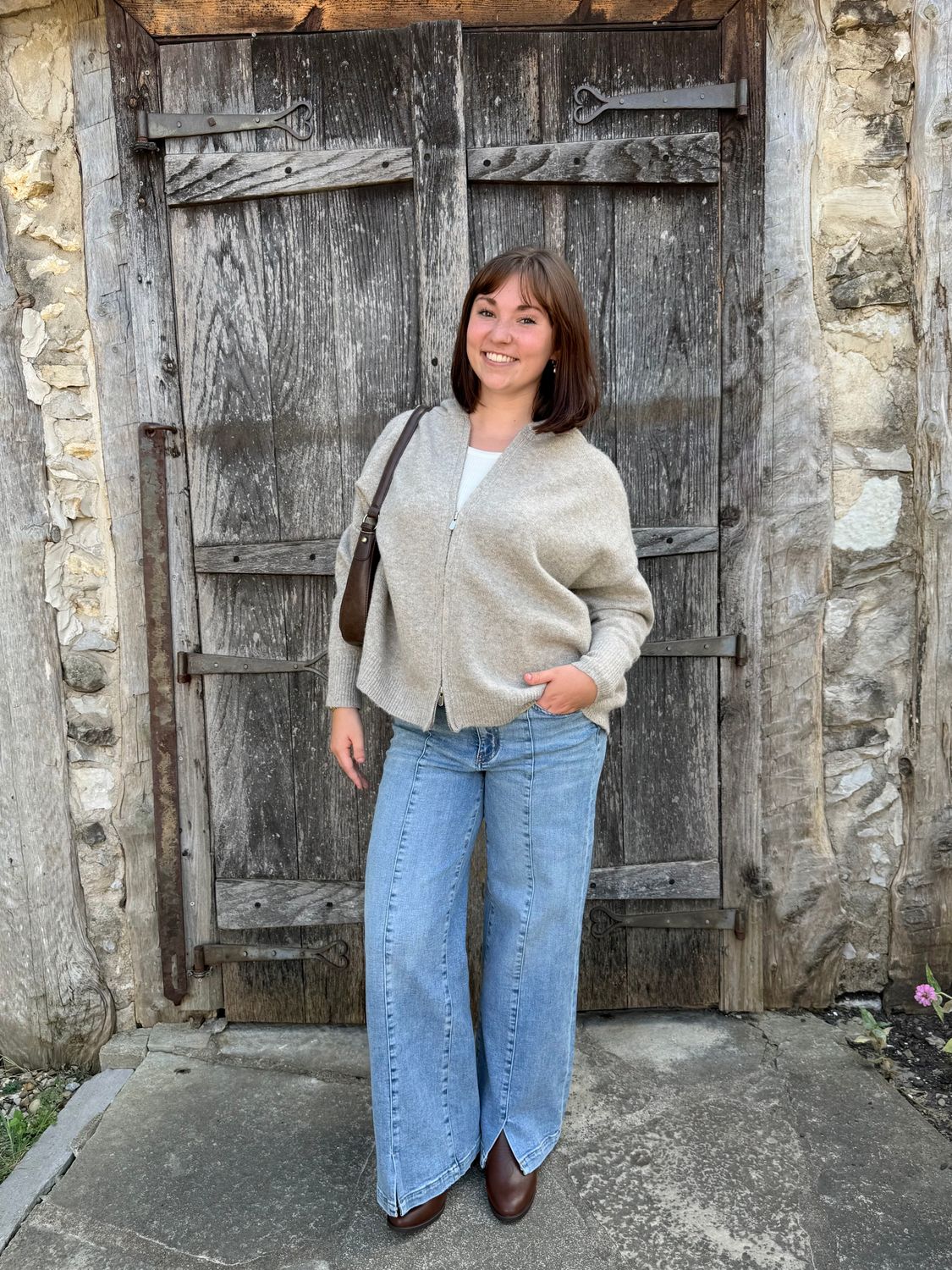 Grace’s Oversized Zip-Up