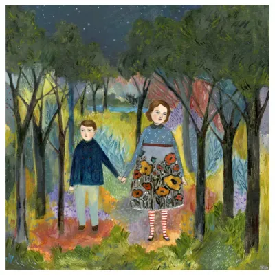 They found beauty in the darkness 8x10 Print