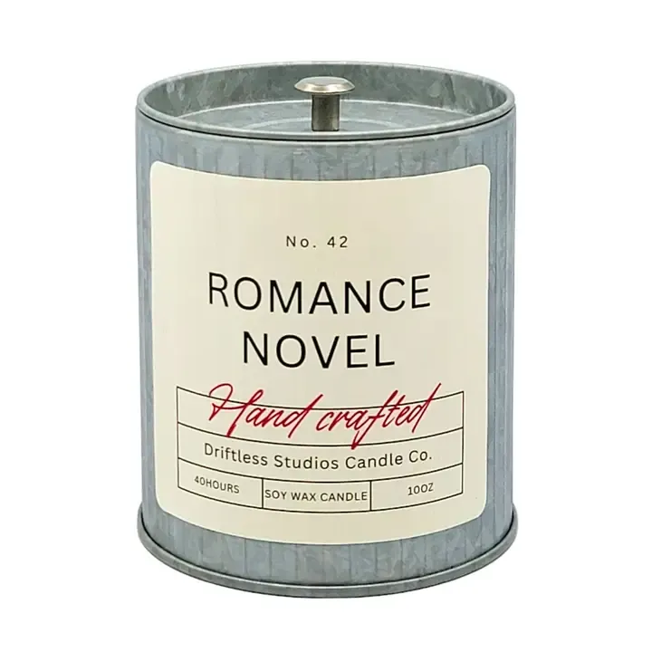 Romance Novel  Farmhouse Soy Candle