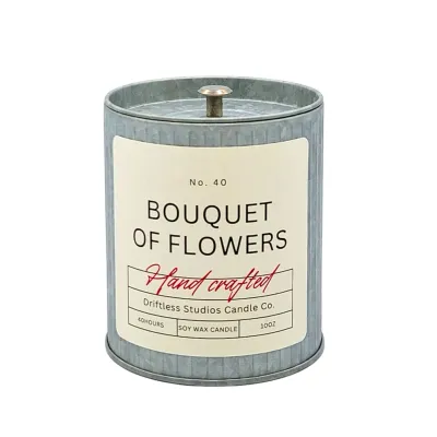 Bouquet of Flowers Farmhouse Soy Candle