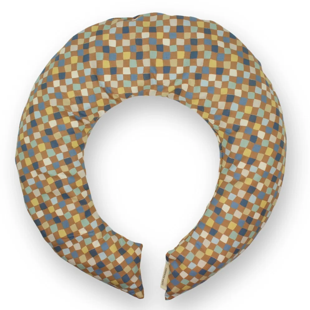 Neck Wrap - 453 | Checkerboard Lavender