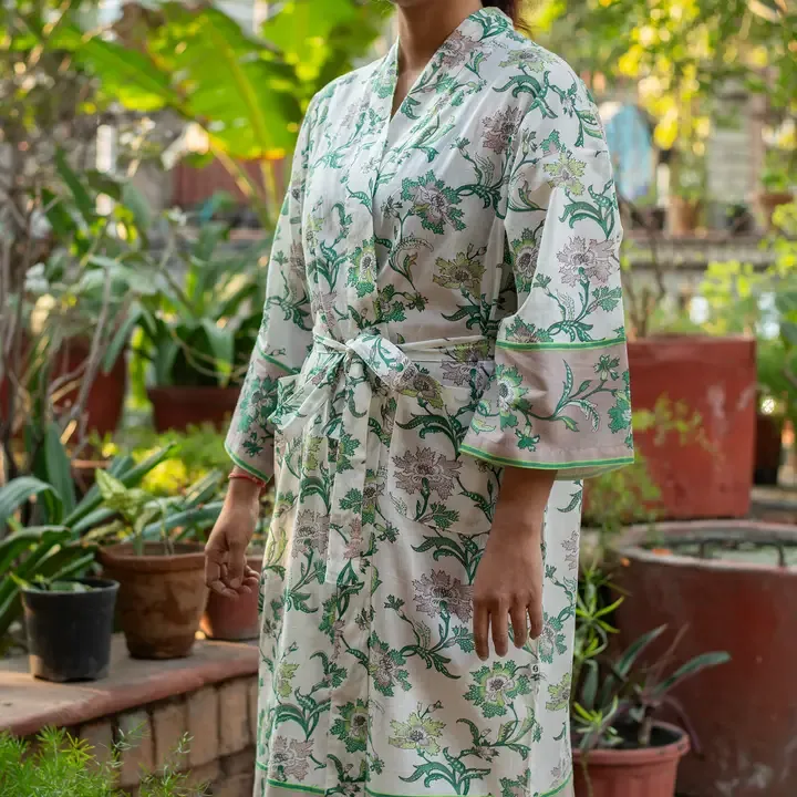 Chrysanthemum Ivory  KIMONO
