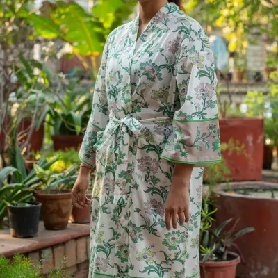 Chrysanthemum Ivory  KIMONO