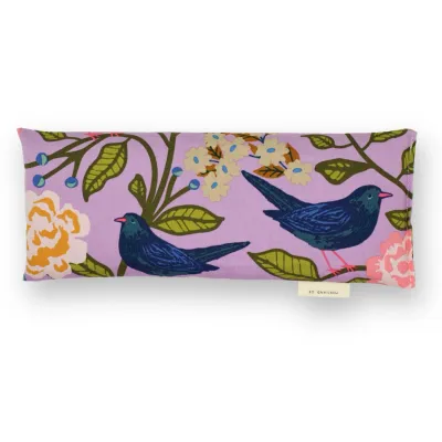 Eye Pillow - 445 | Birds on Orchid Lavender