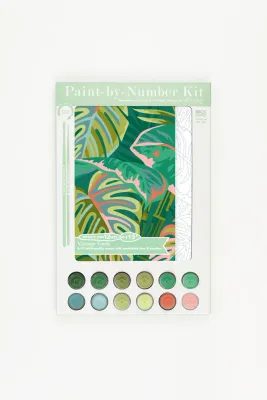 Vintage Verde Paint-by-Number Kit 