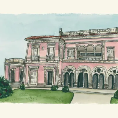 South of France: Villa Ephrussi de Rothschild Fine Art Print - 8x10