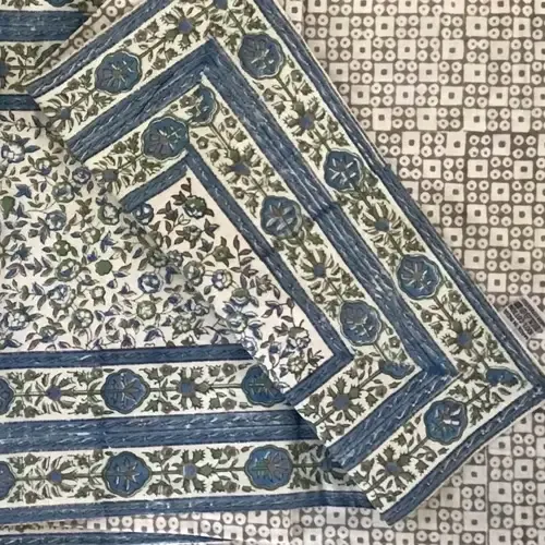 Table Runner 60" Cornwall Blue/Grey