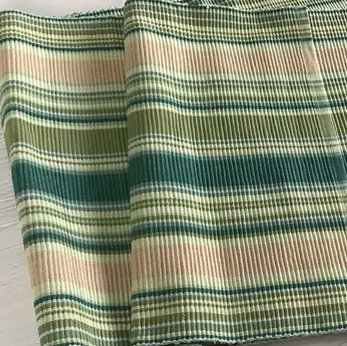 Table Runner 72" Serape Green