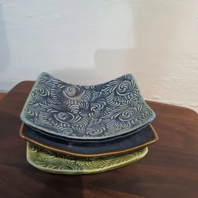 Soap Dish Sapphire Blue