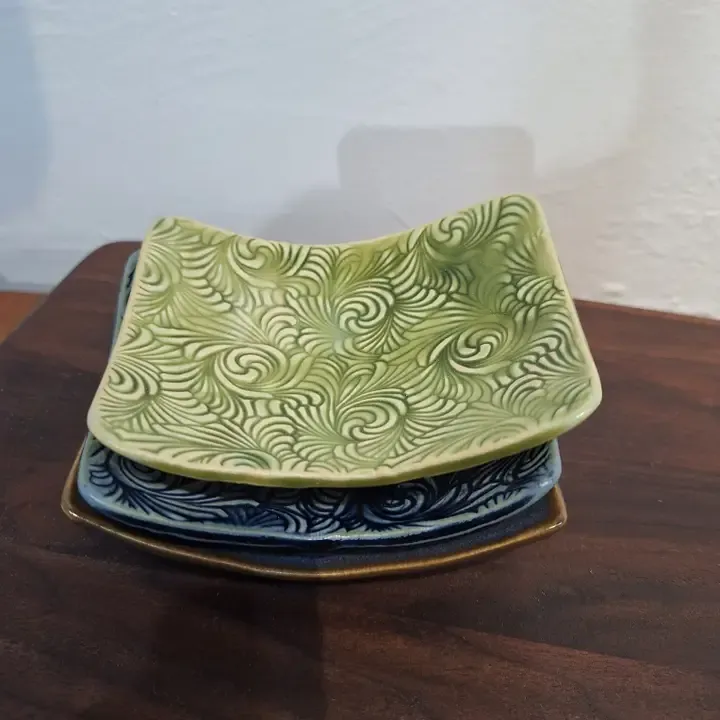 Soap Dish  Moss Green