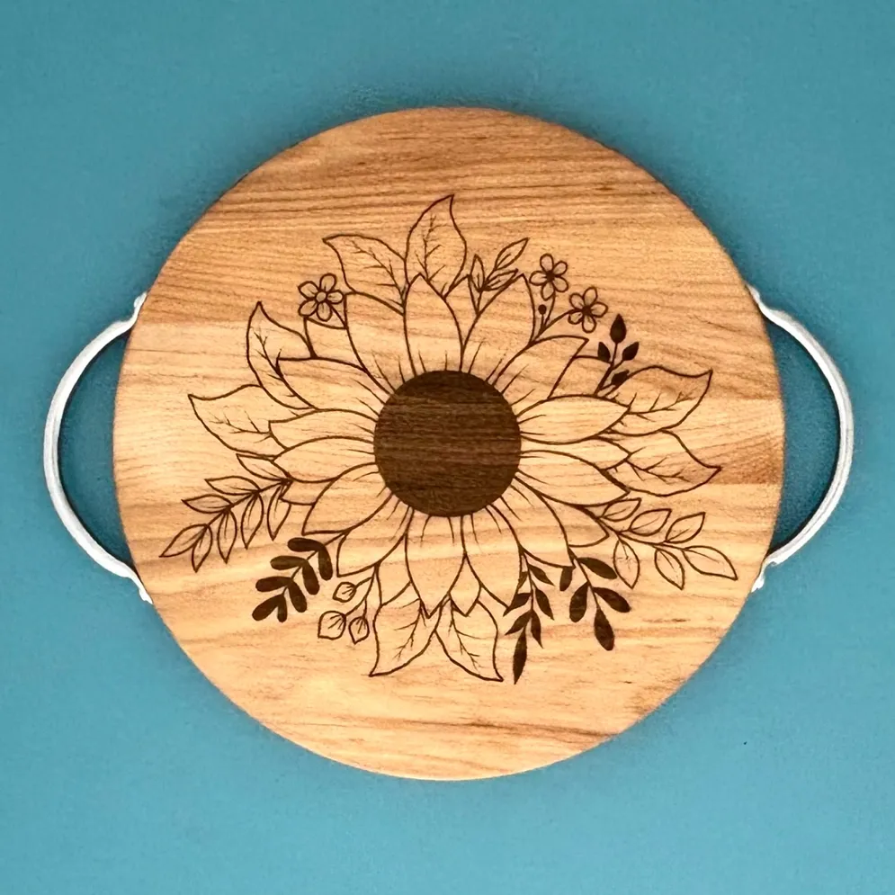 Sunflower Round Board