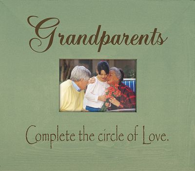 Grandparents Complete The Circle Frame Slate Picture Size 5x7