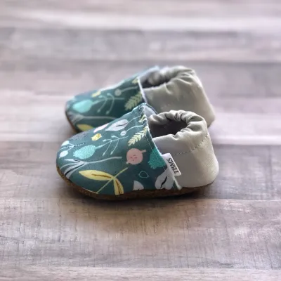 Seafoam 6-9 M  Moccasins