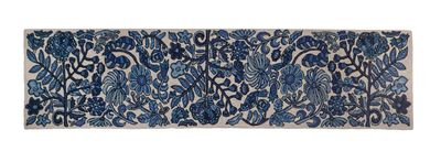 Bloomer Morning Hooked Wool Rug 2' X 8'