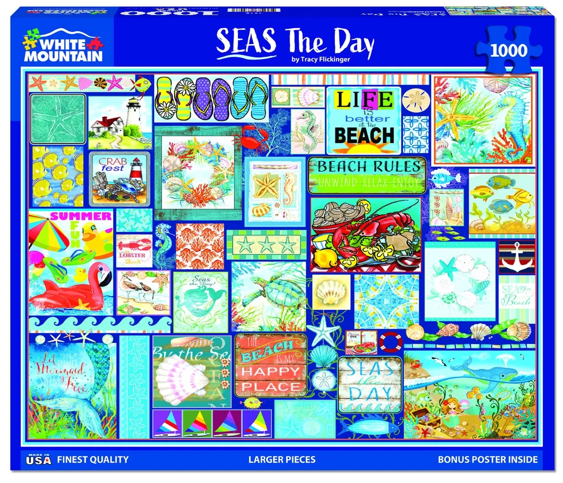 Seas the Day (1912pz) - 1000 Piece Jigsaw Puzzle