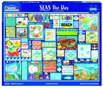 Seas the Day (1912pz) - 1000 Piece Jigsaw Puzzle
