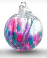 Large Wish Ball Peacock 4"