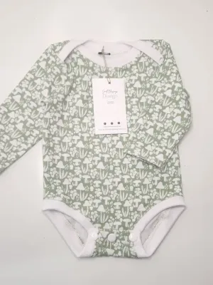Mushroom Green 3-6 M Long Sleeve