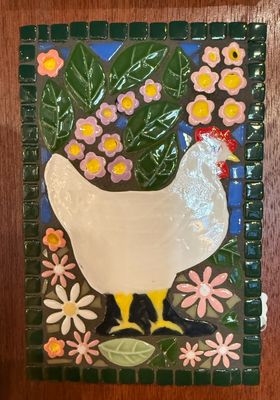 Chicken Mosaic 4 X 6