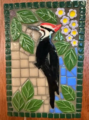 Woodpecker Black Mosaic 4 X 6