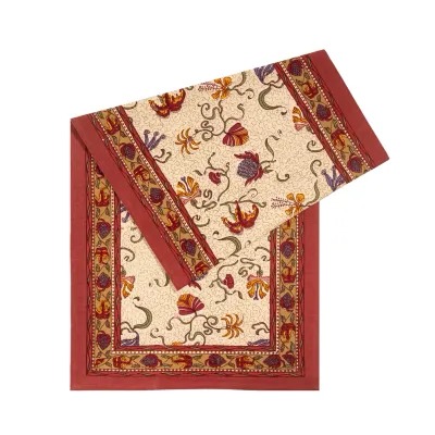 Fleurs des Indes Table Runners - 16" x 72"