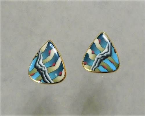 Rainstorm Post Earring