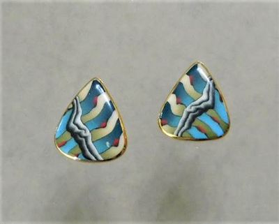 Rainstorm Post Earring