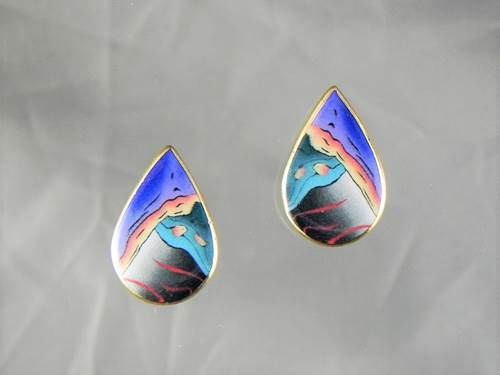 Rocky Path Post Earring