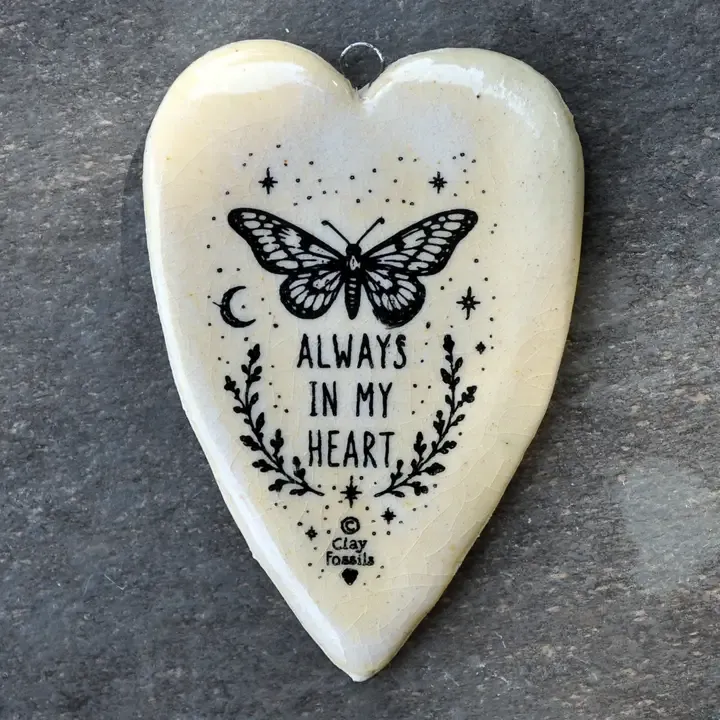 Always in my Heart, handmade USA, gift, boxed